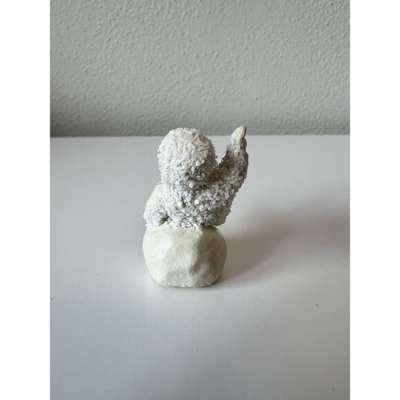 Department 56 Snowbabies "Don't Fall Off". Handpainted Pewter. #7603-1 with box - Picture 2 of 8